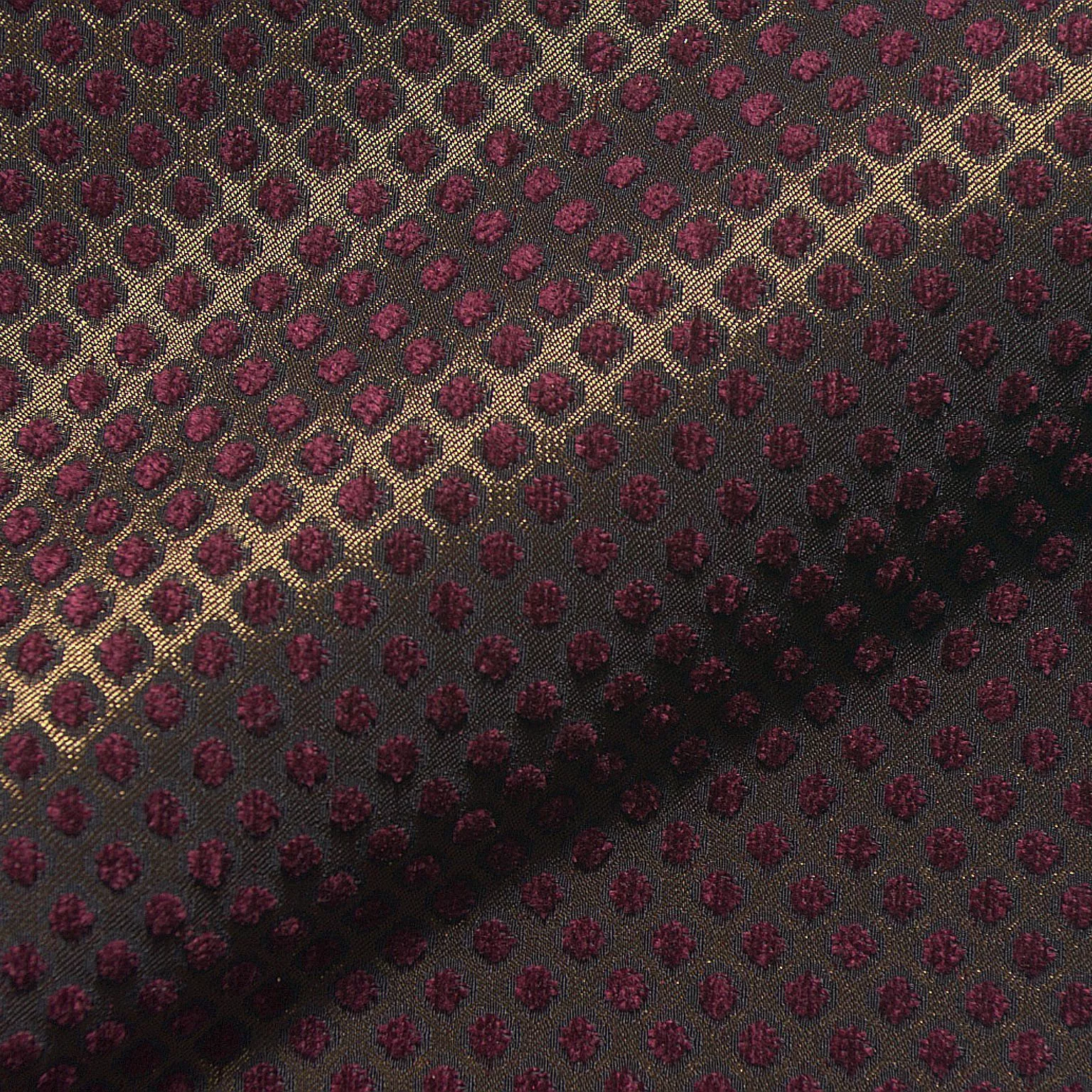 Normandie 533 Hoepke Q2 Epoque Moebelstoff Gemustert Lila