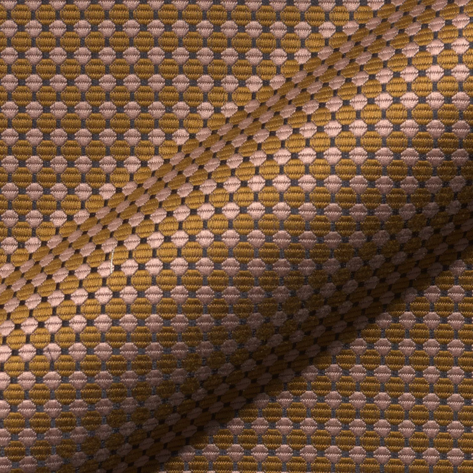 Rossini 845 Hoepke Q2 Melodia Moebelstoff Gemustert Rosa