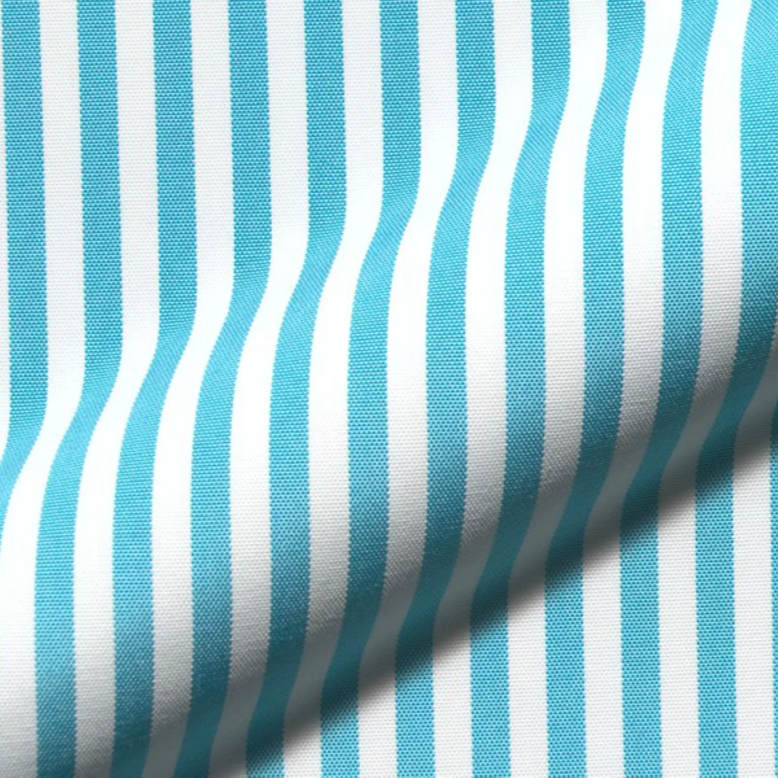 Zypern 702 Hoepke Active Line In & Out Moebelstoff Gestreift Tuerkis Weiss