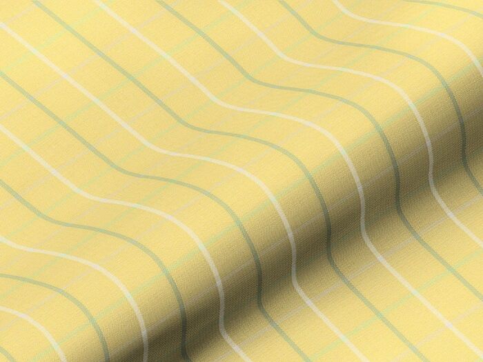 Outdoor-Polsterstoff-kariert-Lomato-304-gelb