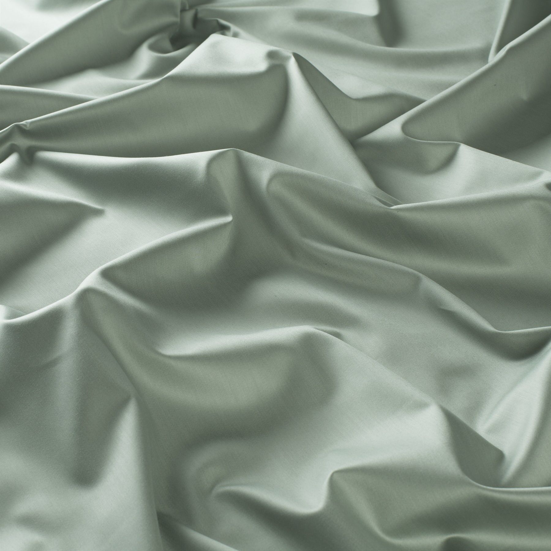 1 6728 031 Dialog Satin Vorhaenge Dekostoff Modern Uni Gruen