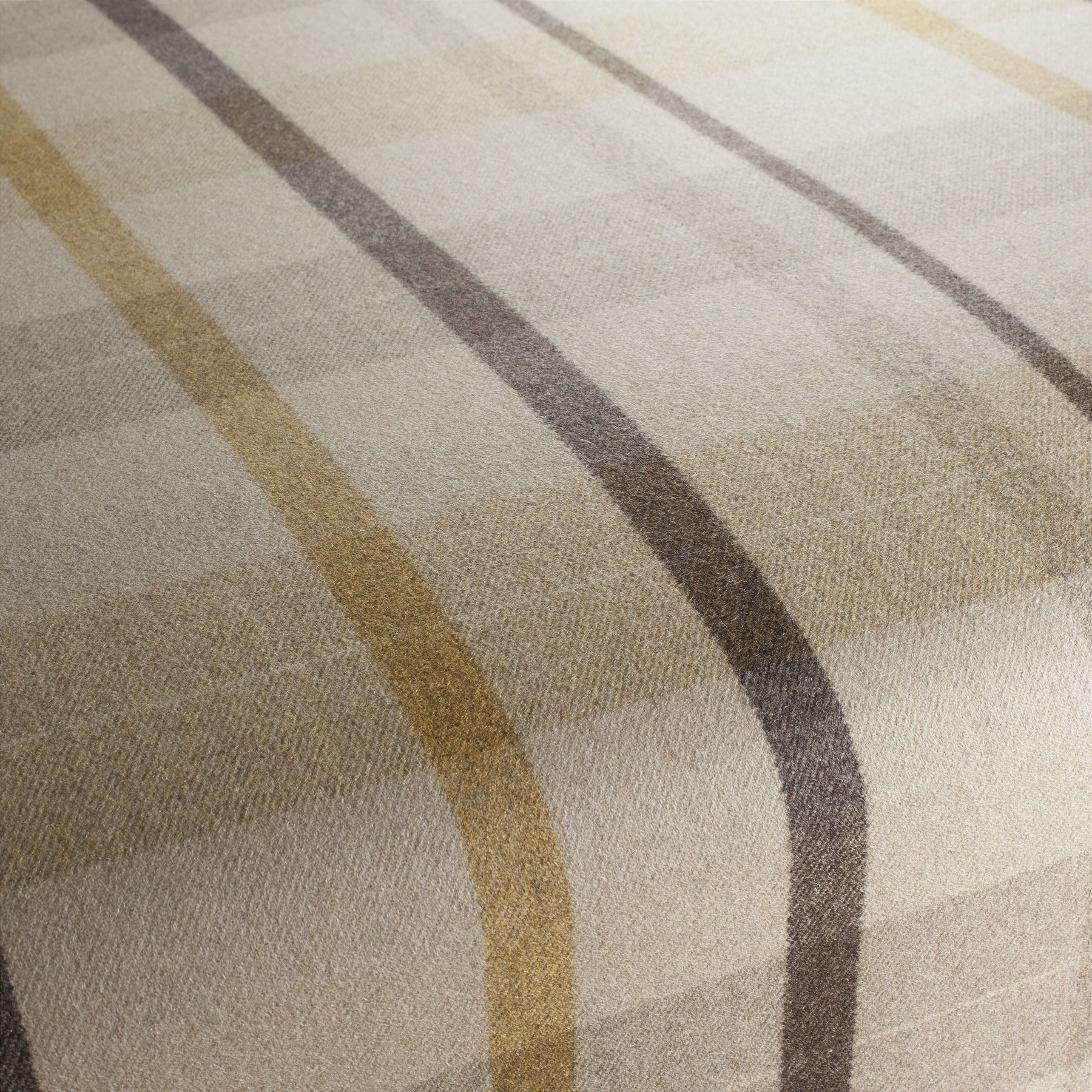 Ja2047 040 Edinburg Jab Polsterstoffe Wolle Kariert Beige Braun Gold