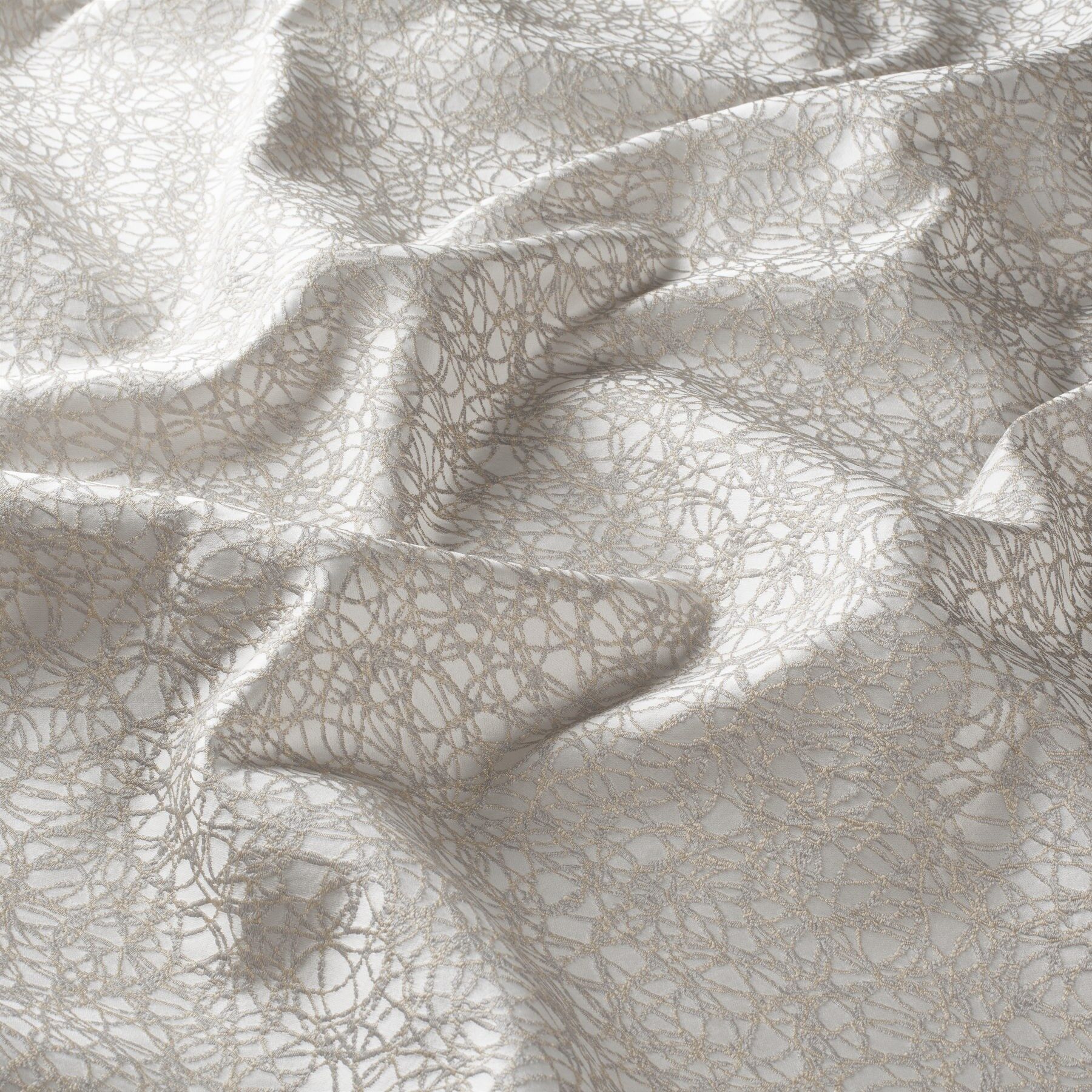 Ja7035 071 Surabaya Jab Moderne Gardinen Gemustert Beige Grau