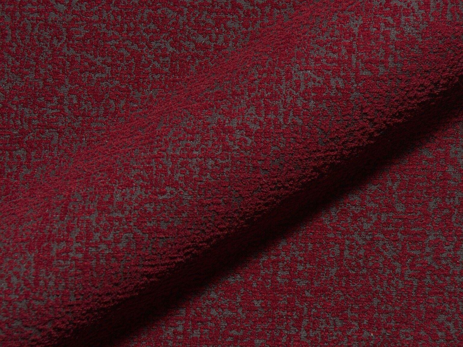 Hollywood Fr 718 Ausgefallener Moderner Hoepke Polsterstoff Moebelstoff Gemustert Rot