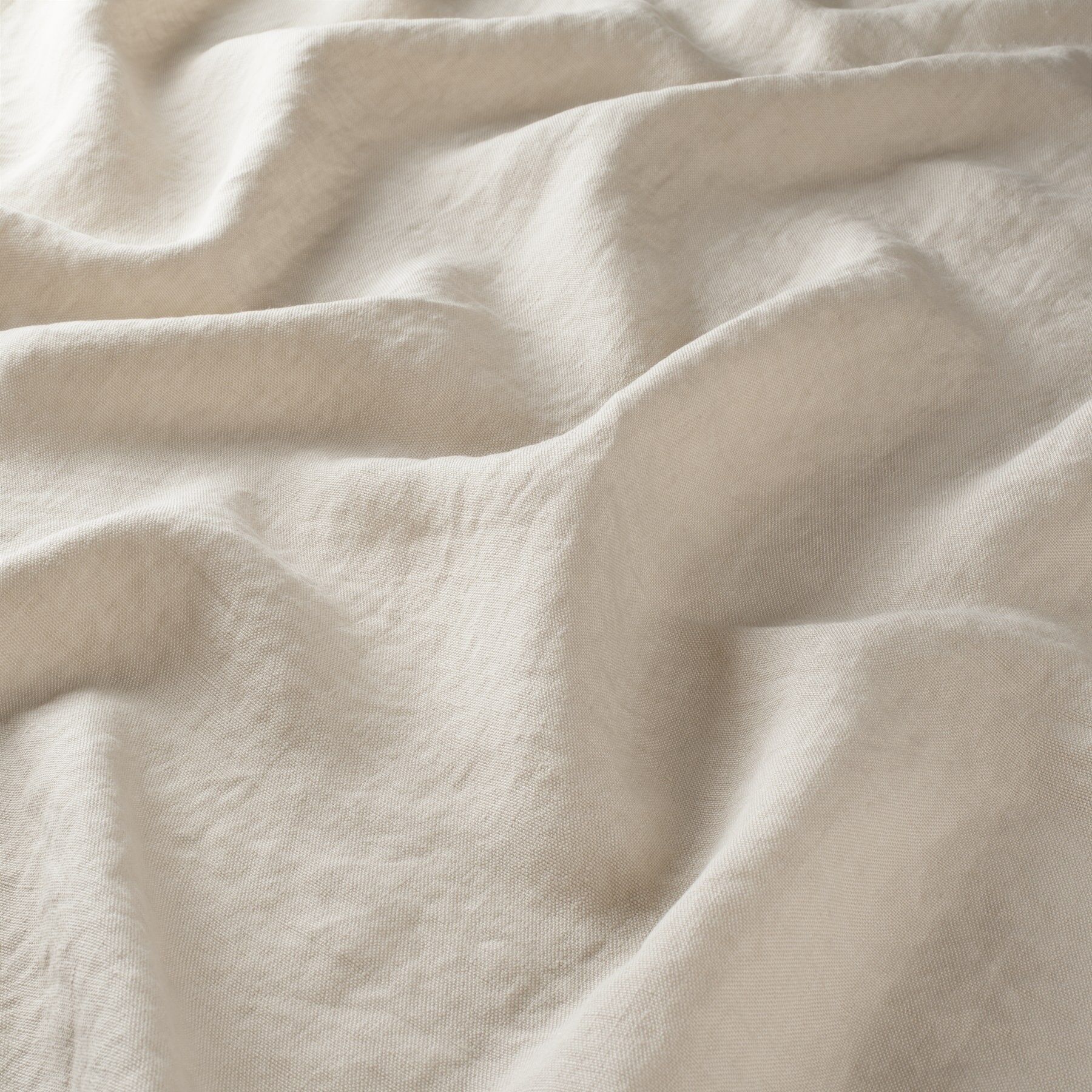 Ch2985 076 Honest Reboot Leinen Vorhang Beige