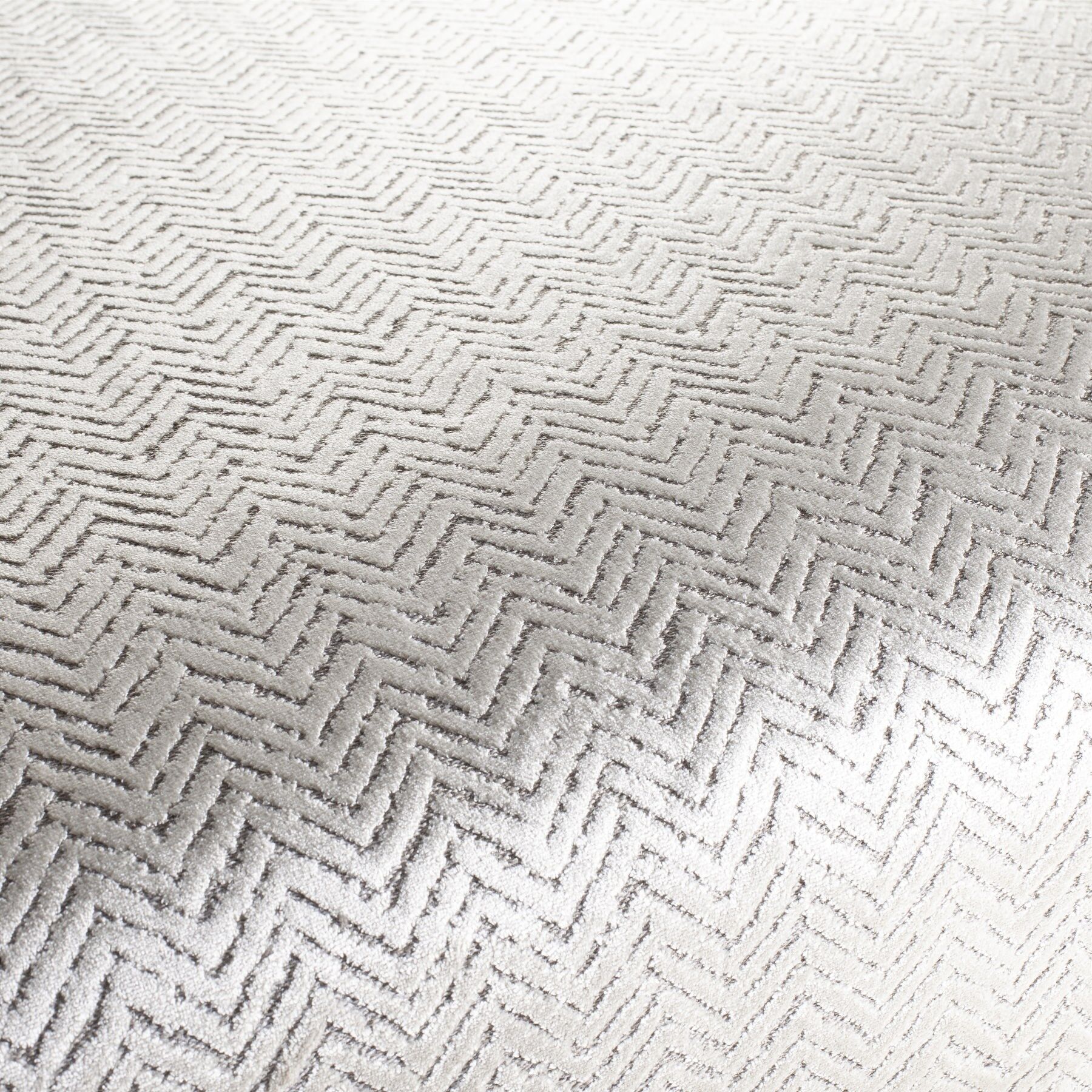 Ja4009 072 Velveto Hochwertigfe Velours Polsterstoffe Jab Anstoetz Grandezza Weiss