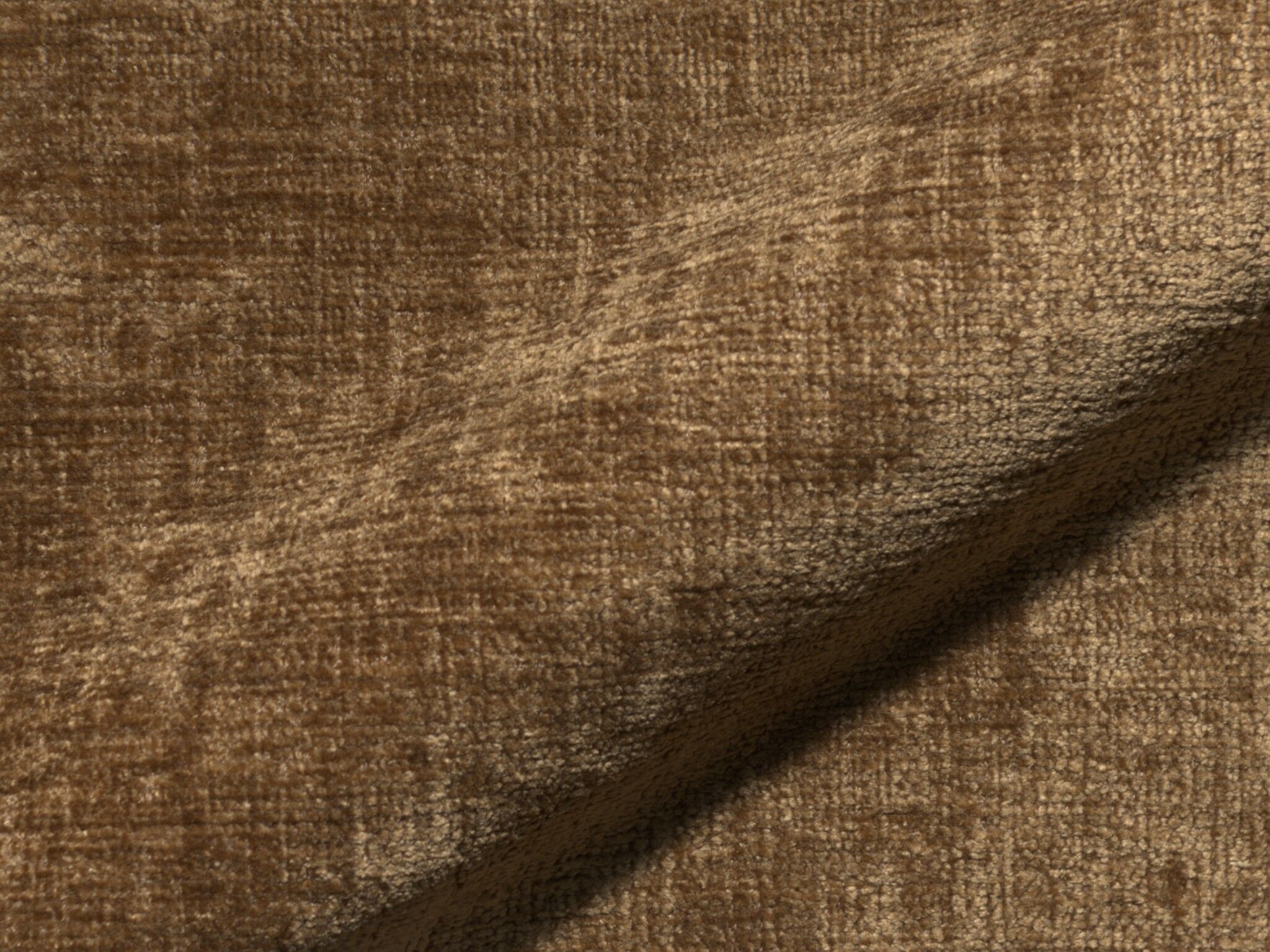 Molino 511 Weicher Chenille Polsterstoff Moebelstoff Hoepke Braun