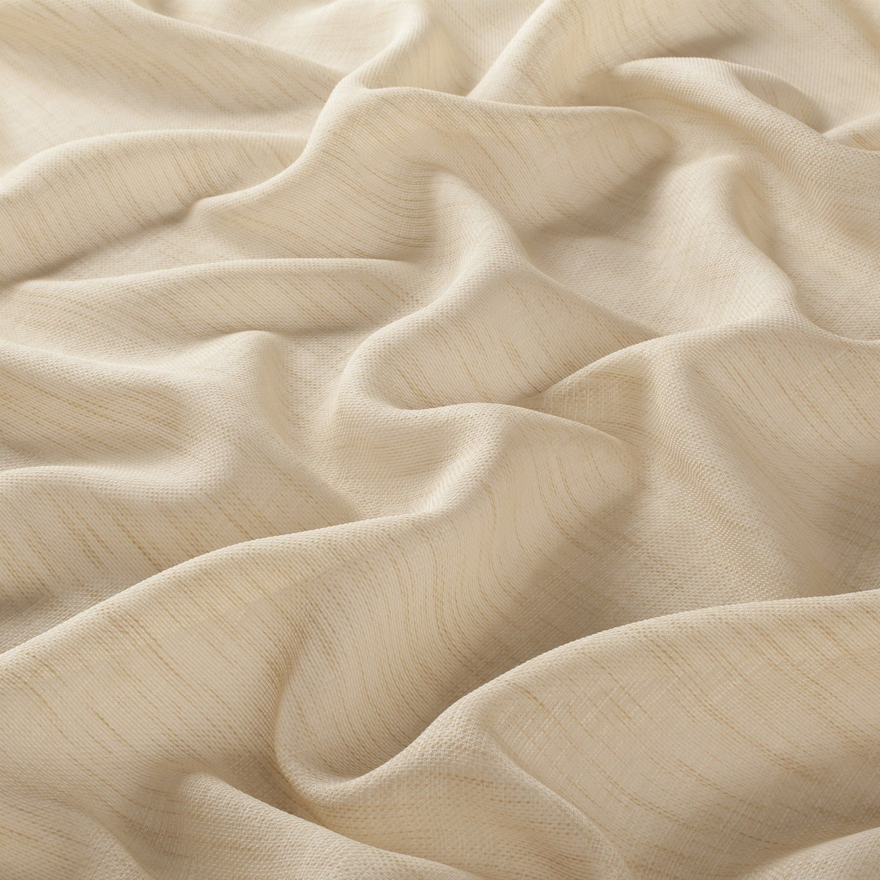 1 6911 073 Amari Gardinenstoff Halbtransparent Meterware Beige