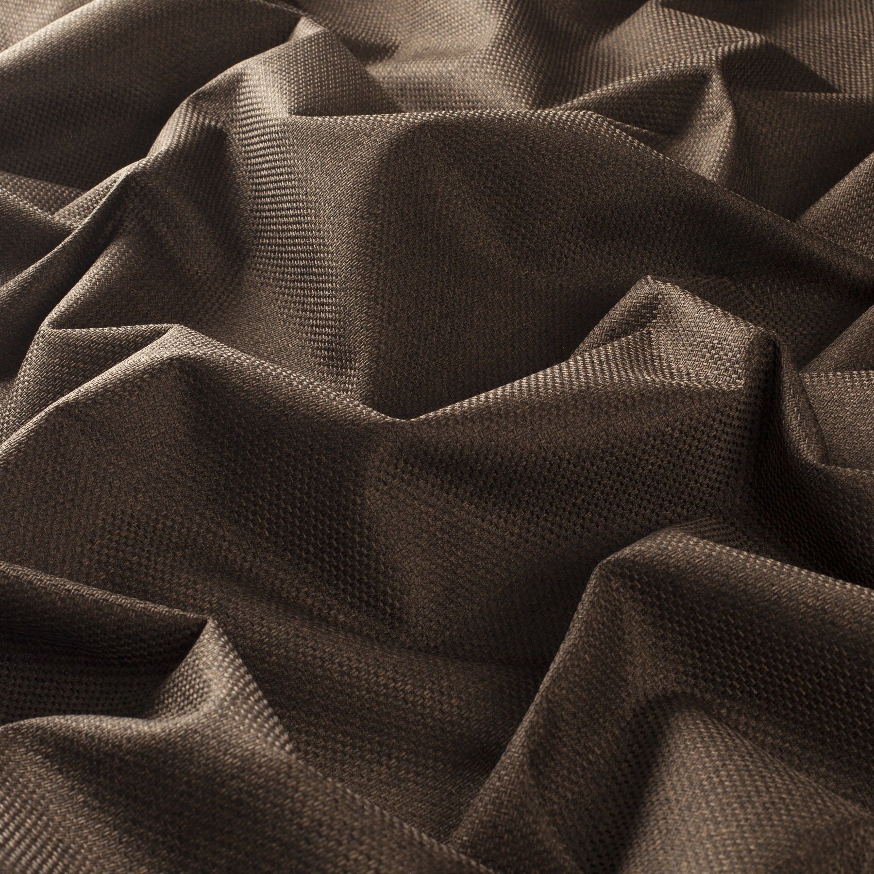 9 6020 022 Night Sky Blickdichter Vorhangstoff Meterware Braun