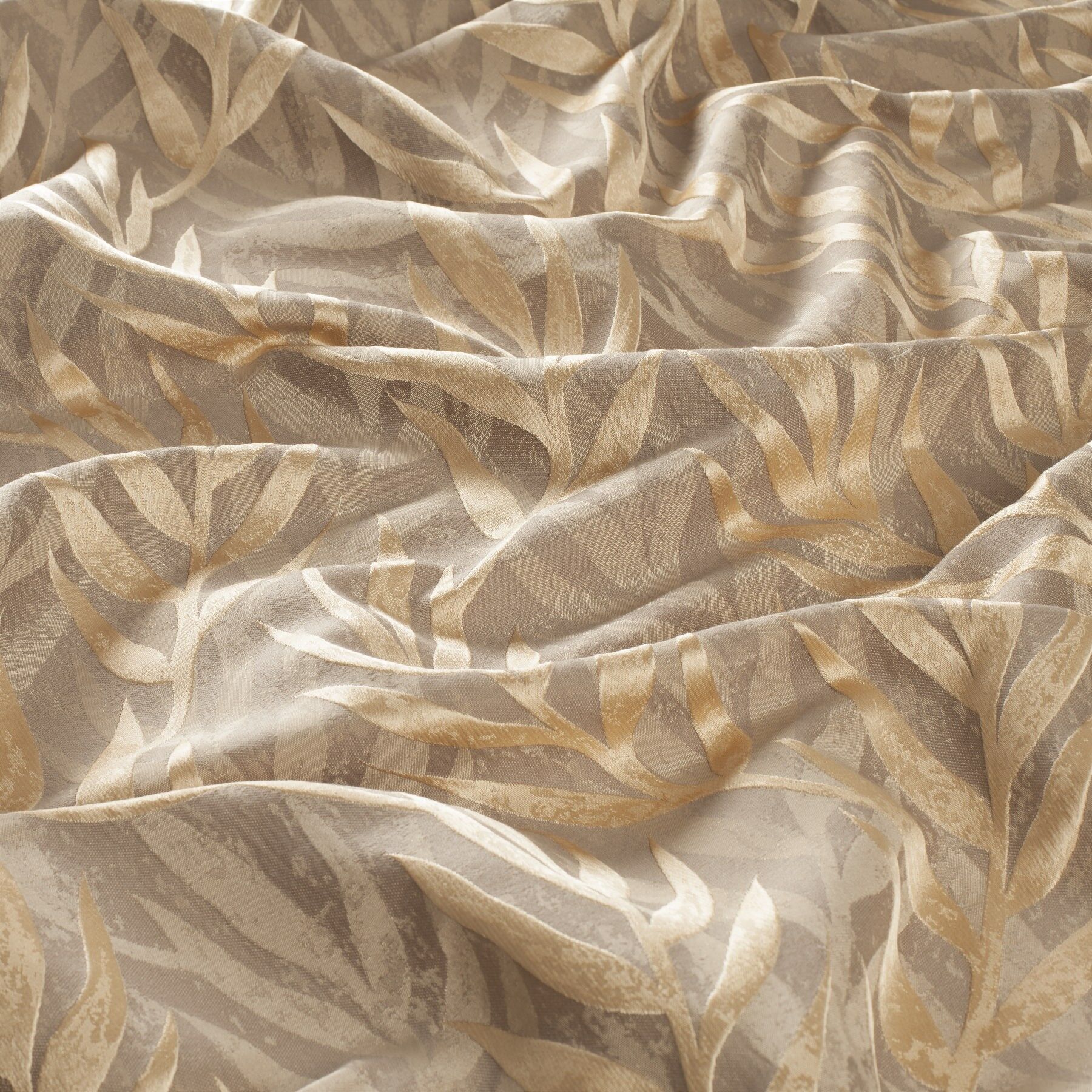 8 1870 041 Amica Jab Vorhangstoff Meterware Gemustert Braun Gold 8 1870 041 Amica Jab Vorhangstoff Meterware Gemustert Braun Gold