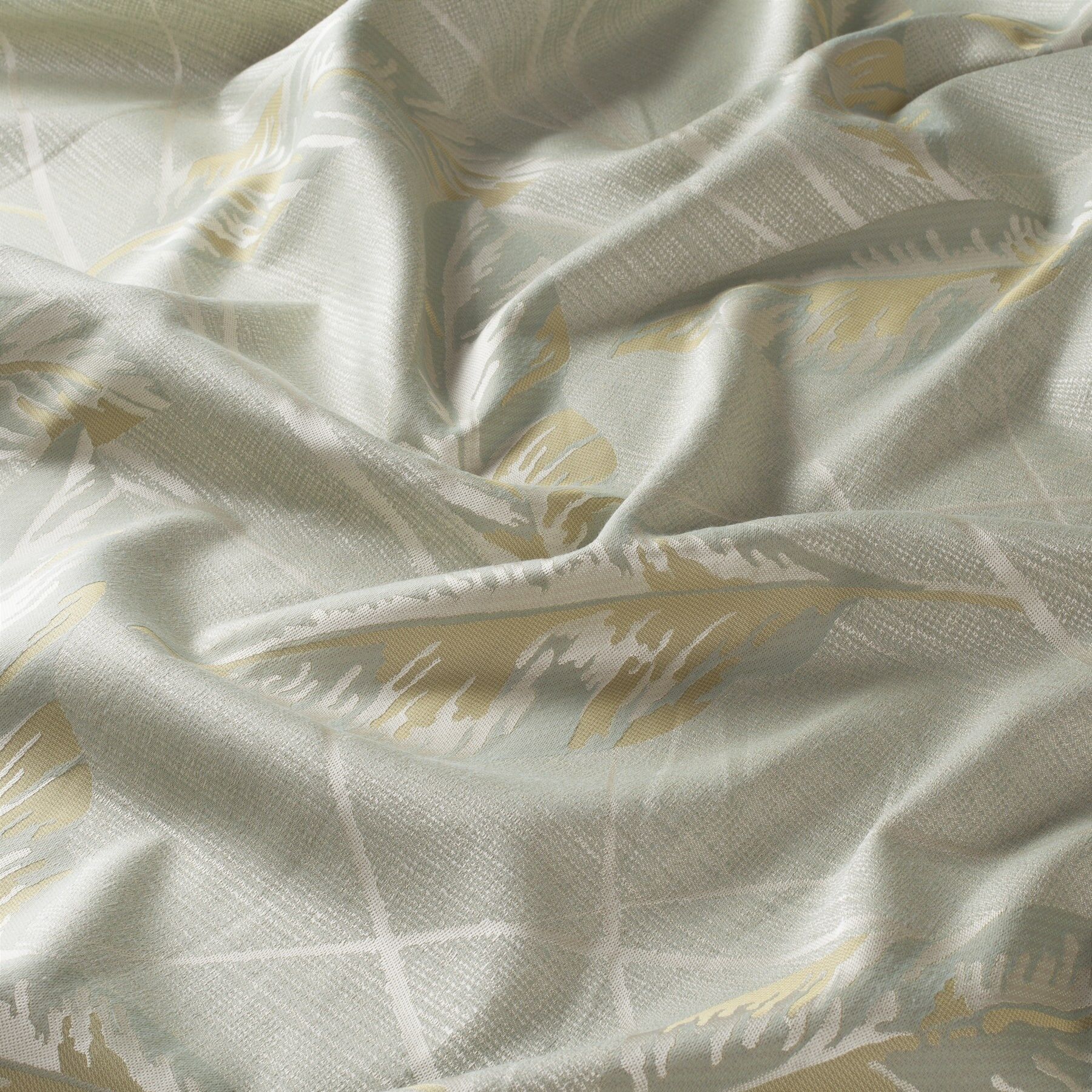 8 1873 030 Tobago Jab Vorhangstoff Meterware Gemustert Gruen Gelb 8 1873 030 Tobago Jab Vorhangstoff Meterware Gemustert Gruen Gelb