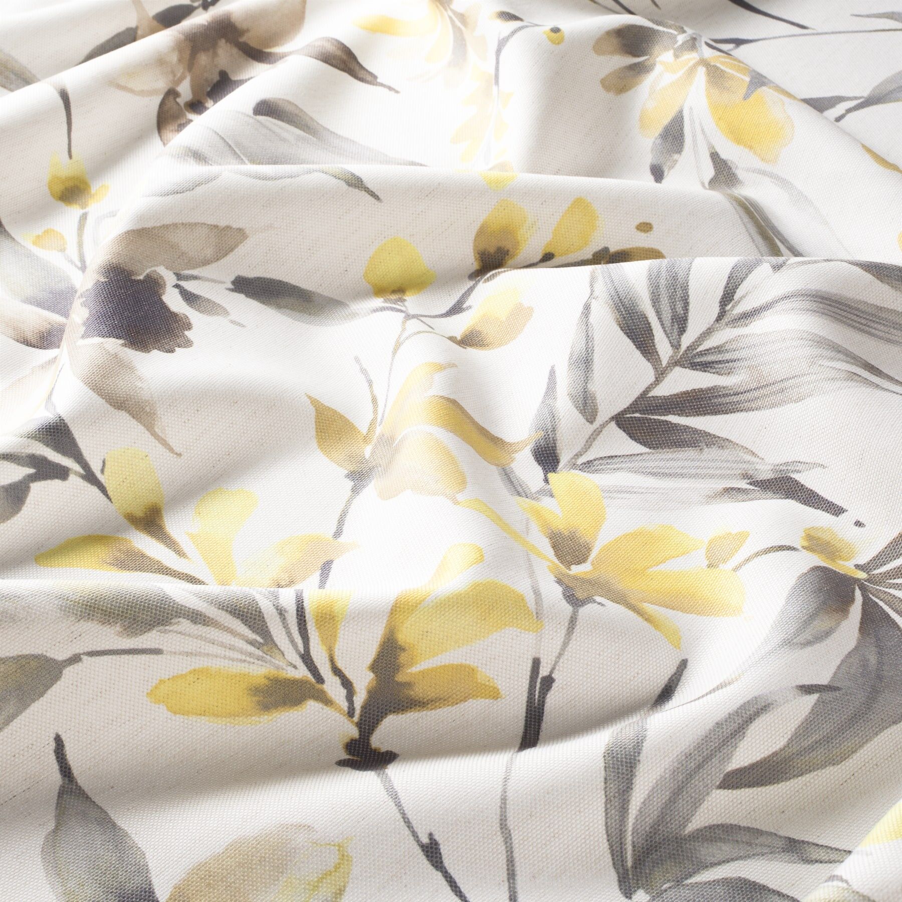 8 1876 040 Summertime Jab Vorhangstoff Meterware Mit Blumenmuster Gelb Weiss 8 1876 040 Summertime Jab Vorhangstoff Meterware Mit Blumenmuster Gelb Weiss