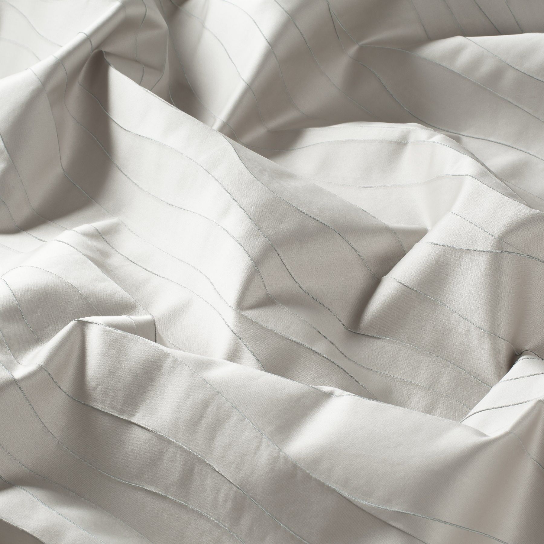 9 7741 091 Homage Jab Vorhangstoff Meterware Gemustert Creme Weiss