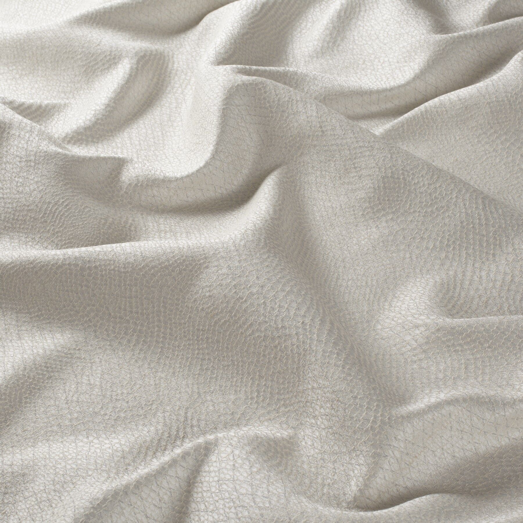 9 7889 070 Vipera Jab Vorhangstoff Meterware Gemustert Creme Weiss Beige