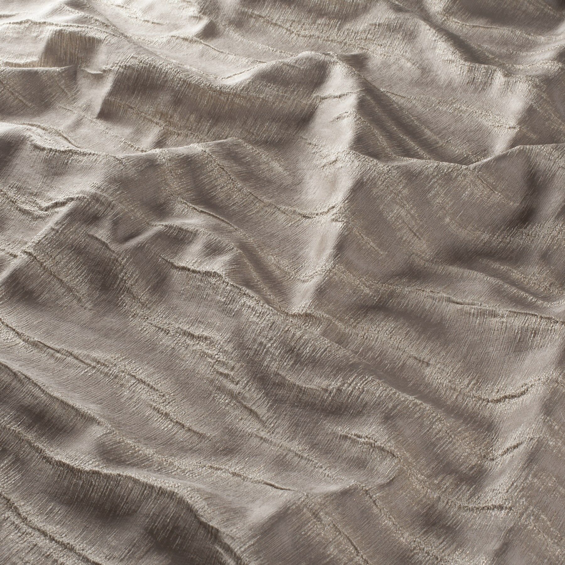 Ja7125 020 Shino Jab Vorhangstoff Meterware Gemustert Braun