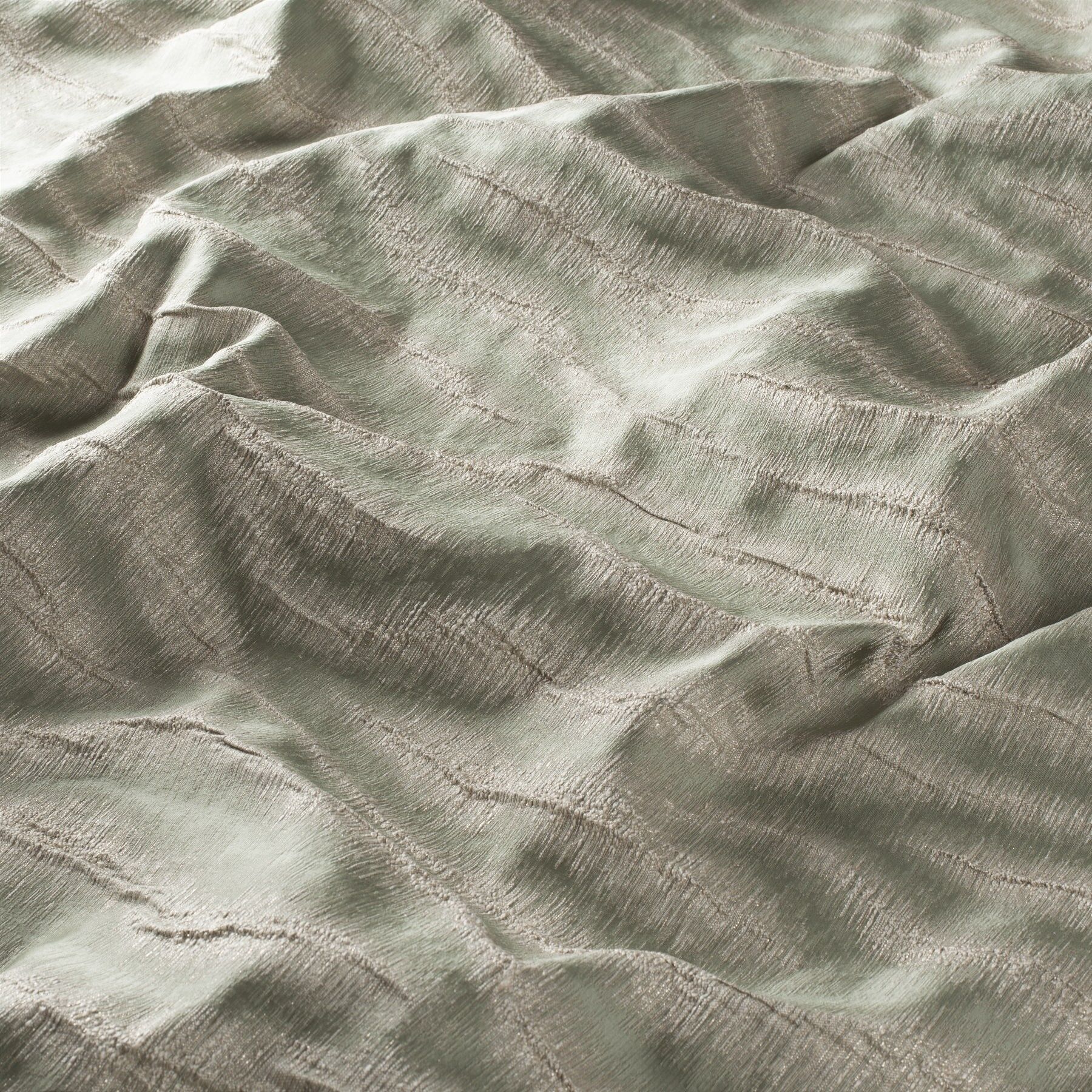 Ja7125 030 Shino Jab Vorhangstoff Meterware Gemustert Gruen