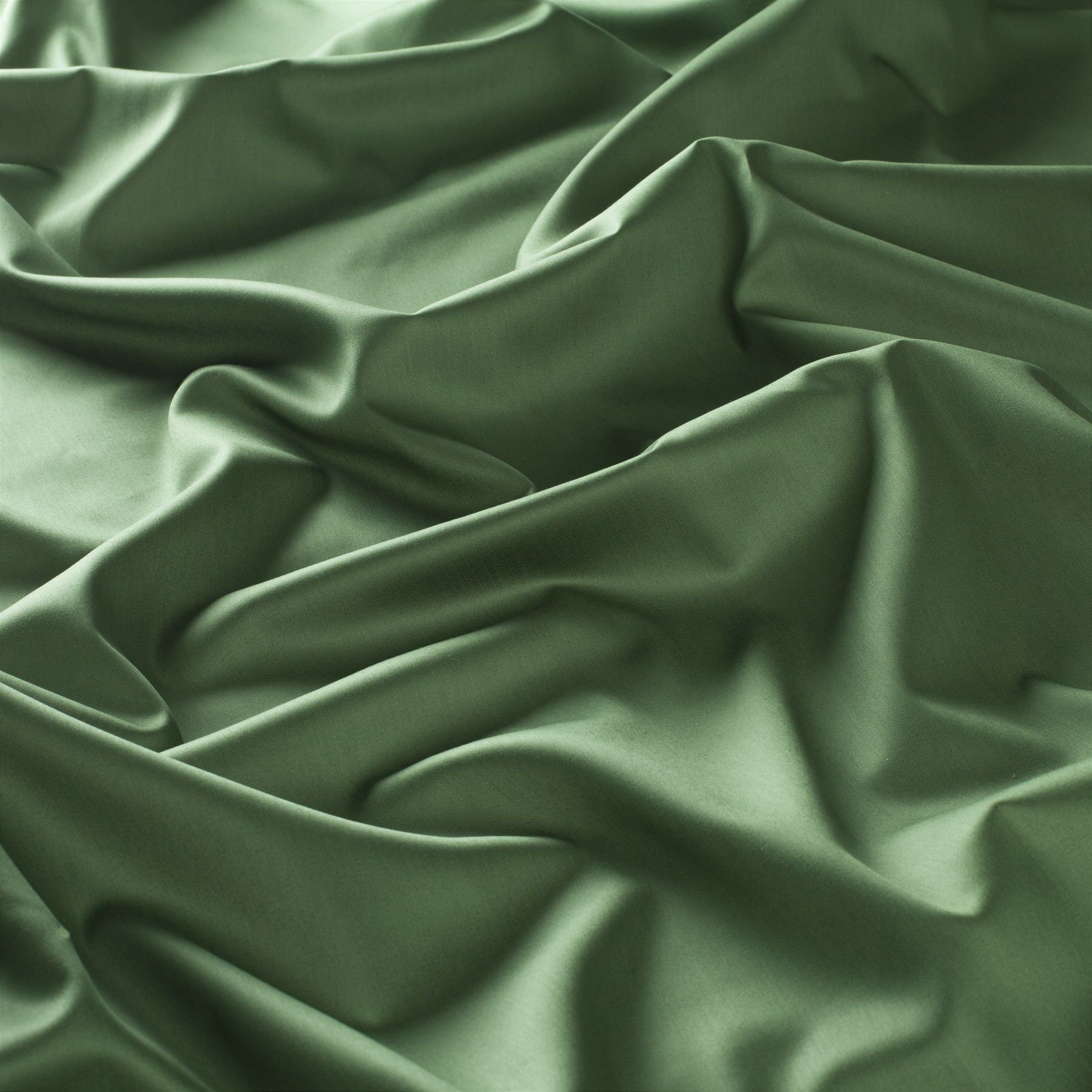 1 6728 033 Dialog Satin Vorhaenge Dekostoff Modern Uni Gruen