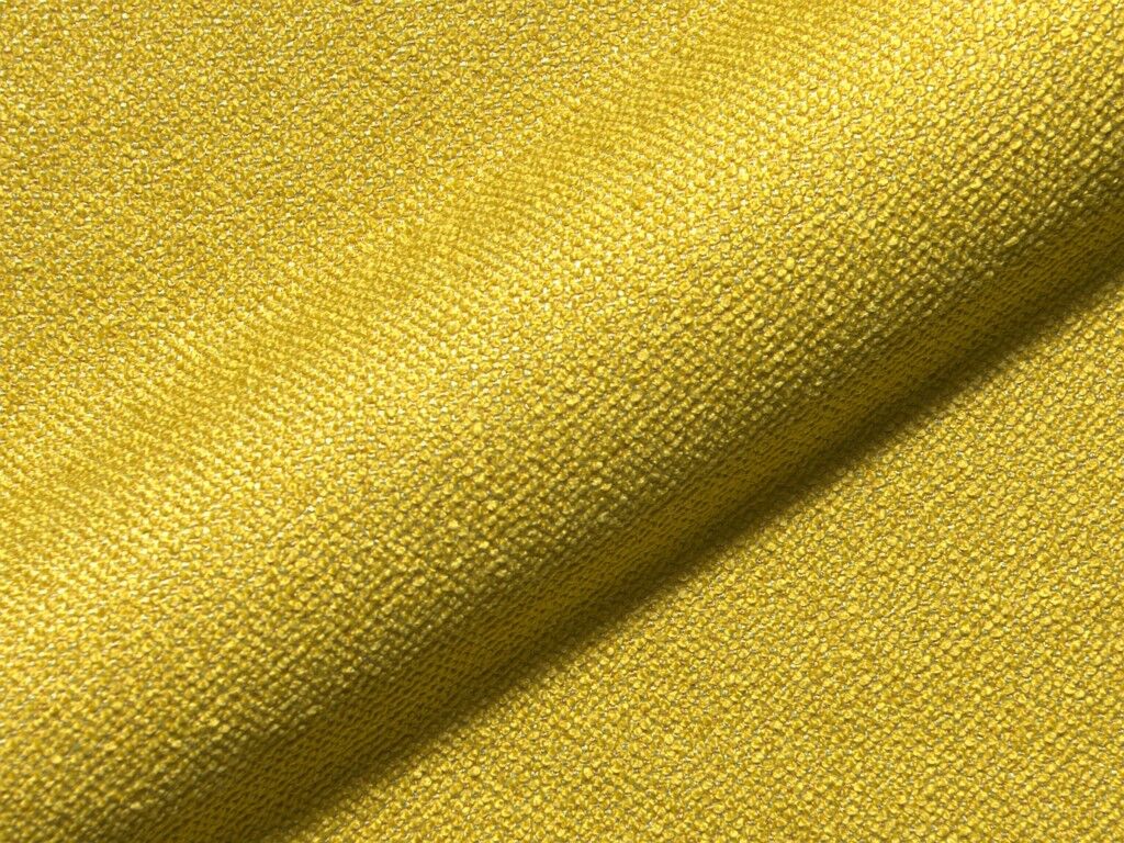 Cosmo Fr 516 Hoepke Boucle Polsterstoffe Gelb Flammschutz