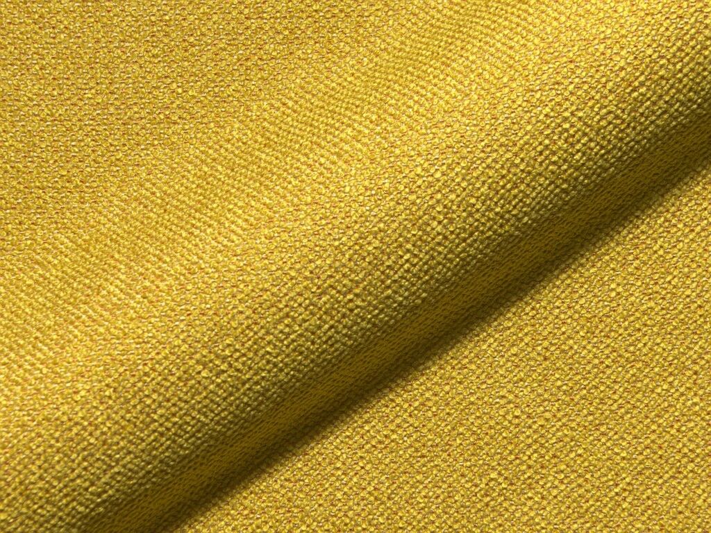 Cosmo Fr 518 Hoepke Boucle Polsterstoffe Gelb Flammschutz