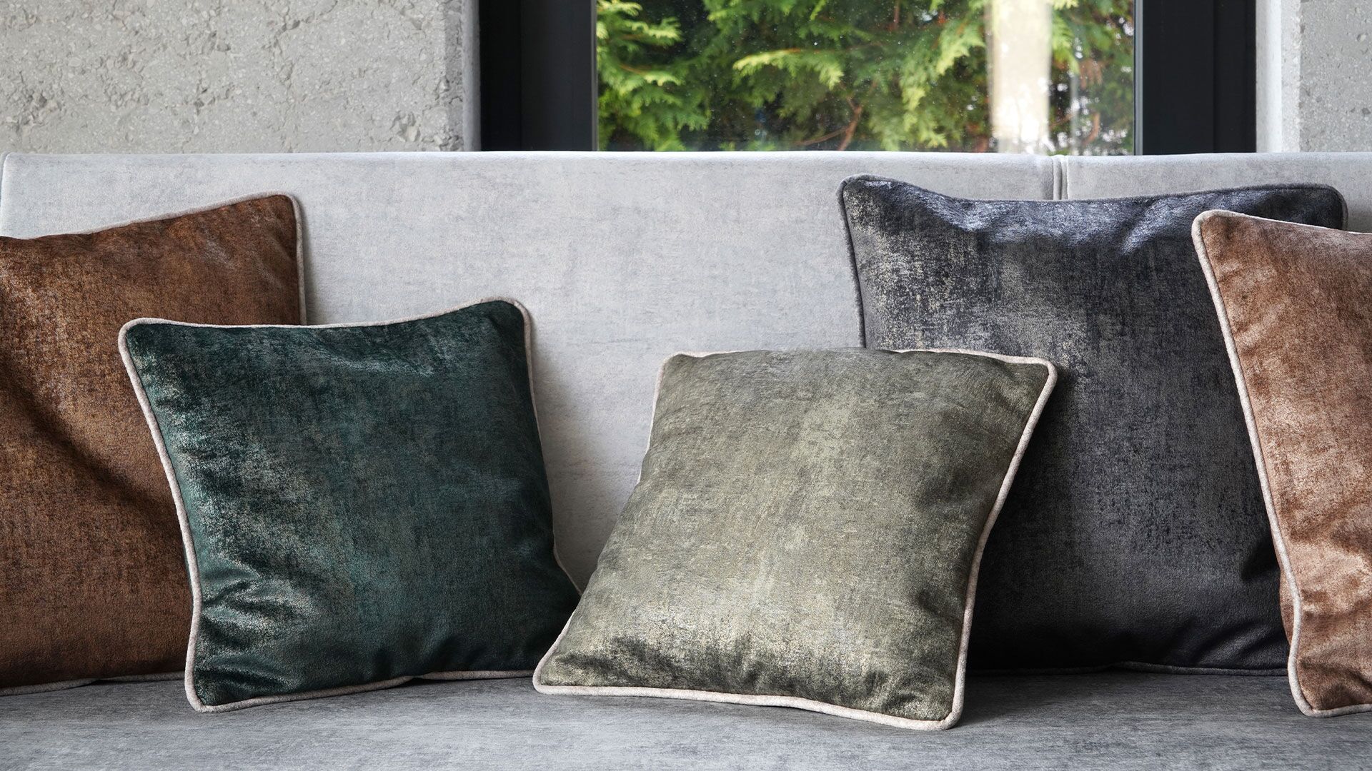 Cozy Velour Möbelstoff Sonnhaus