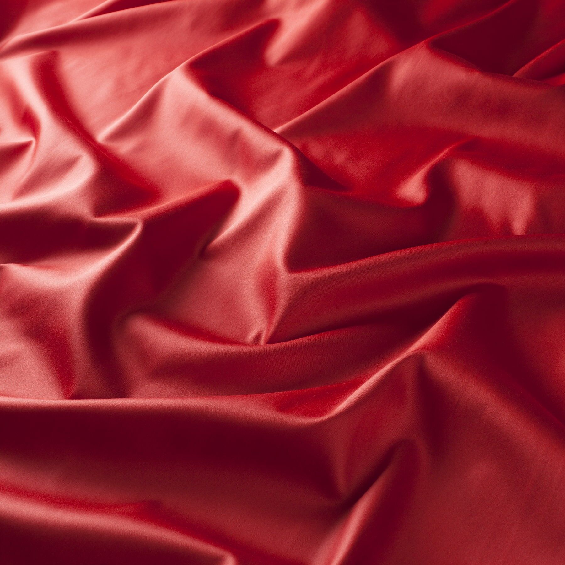 Ja6000 010 Finalis Moderne Jab Satin Baumwolle Vorhaenge Rot