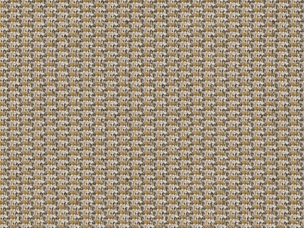 Lawa 457 Q2 Moebelstoff Polsterstoff Hoepke Grob Gewebt Gestreift Gelb Ocker Muster