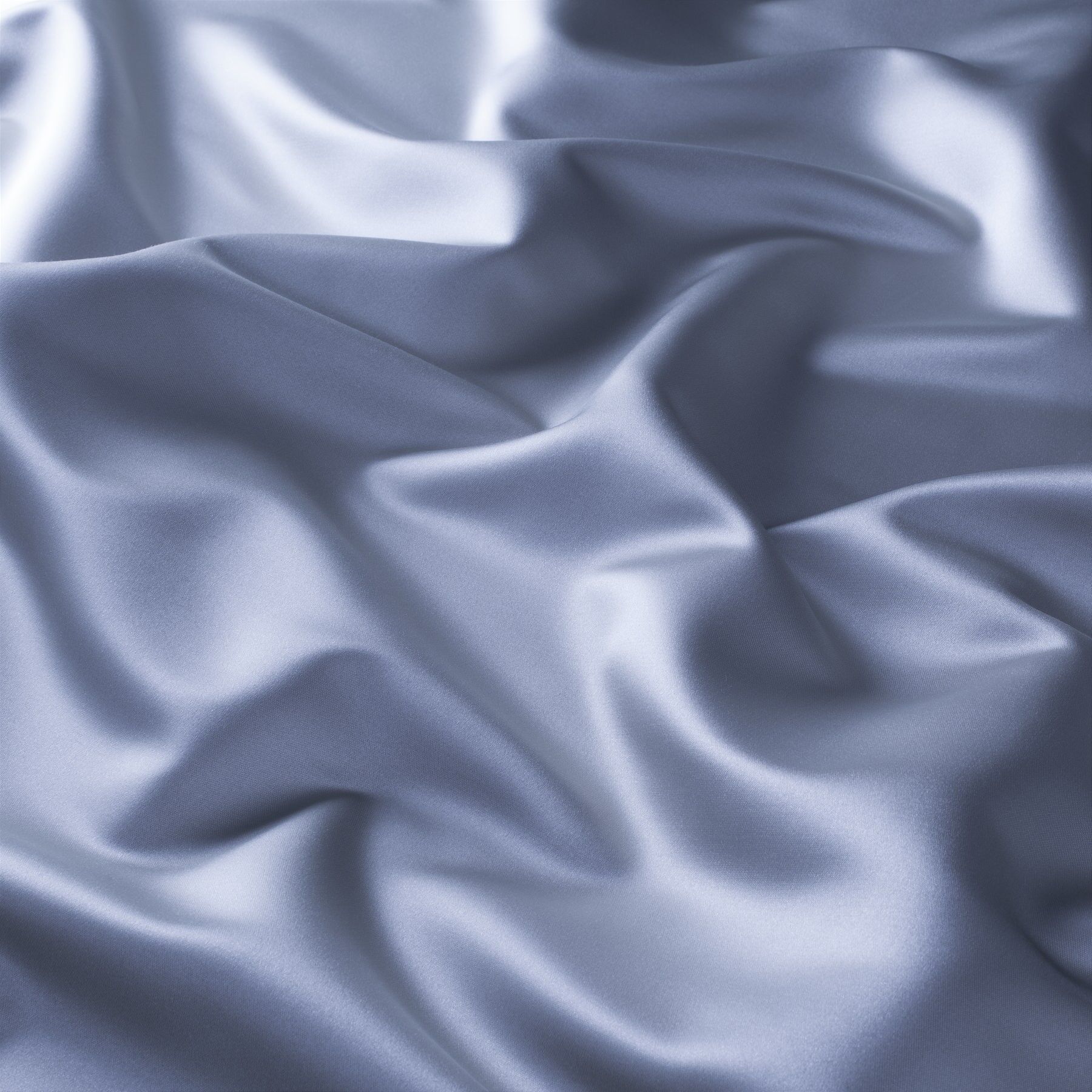 Cr6028 058 Mont Royal Moderne Satin Vorhaenge Blau