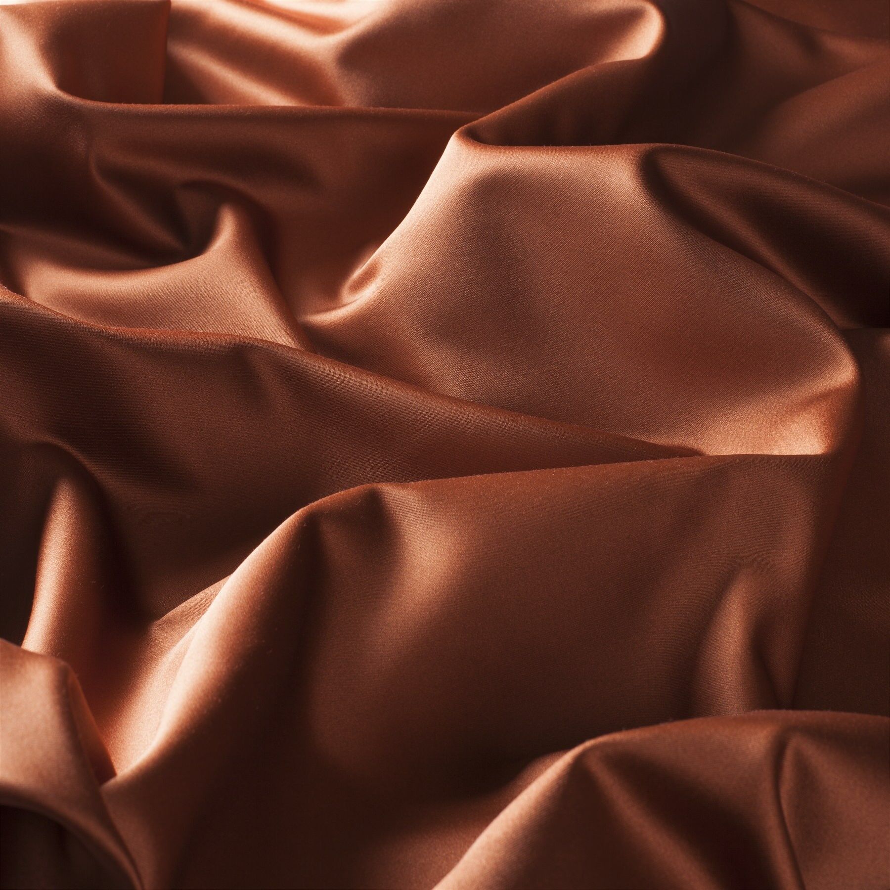 Cr6028 062 Mont Royal Moderne Satin Vorhaenge Kupfer