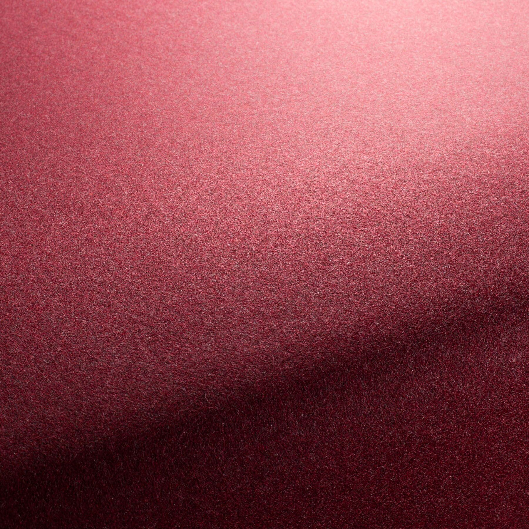 Ca1166 012 Italienischer Polsterstoff Wolle Rot