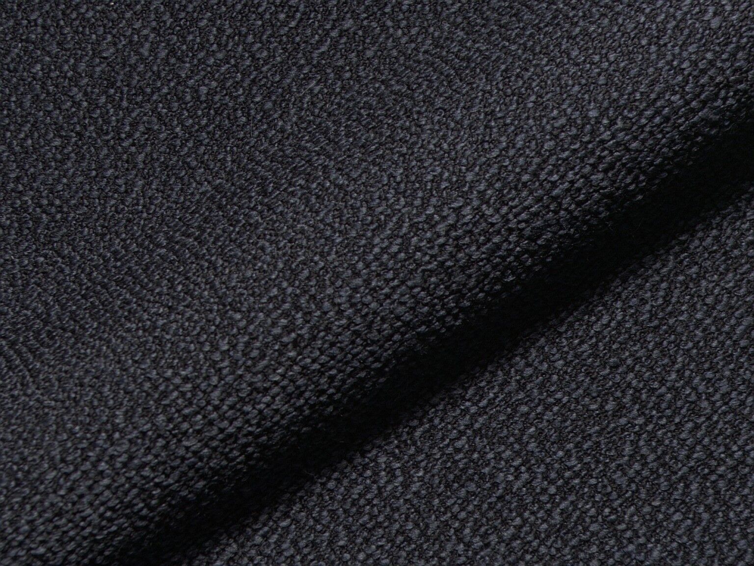 Glow 531 Q2 Hoepke Polsterstoff Moebelstoff Fleckschutz Modern Boucle Grob Blau