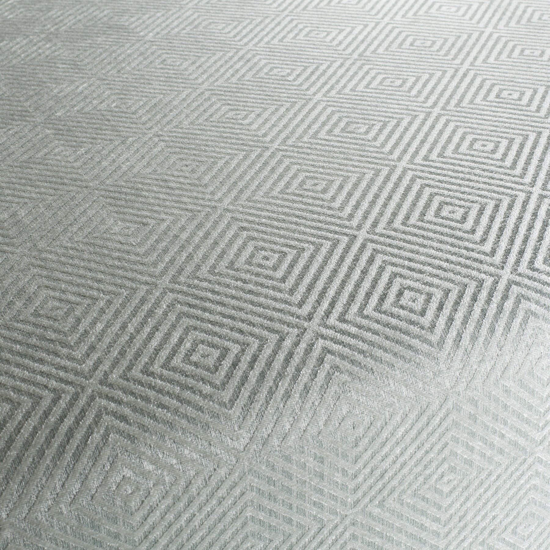 Ja1002 050 Scott Chenille Bezugsstoff Jab Anstoetz Gemustert Tuerkis Blau