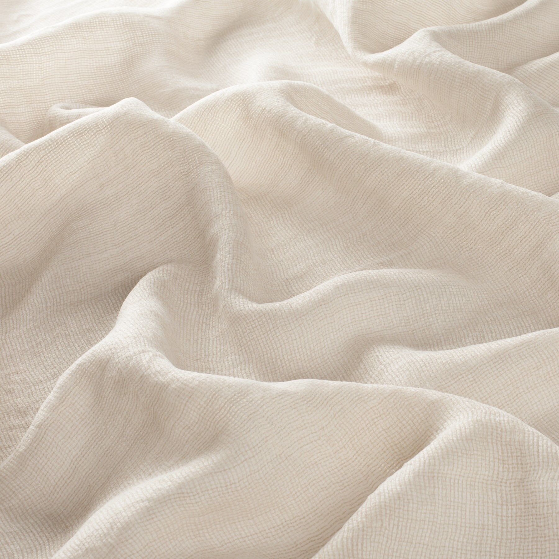 1 6970 070 Casual Jab Anstoetz Halbtransparente Gardinenstoffe Creme Beige