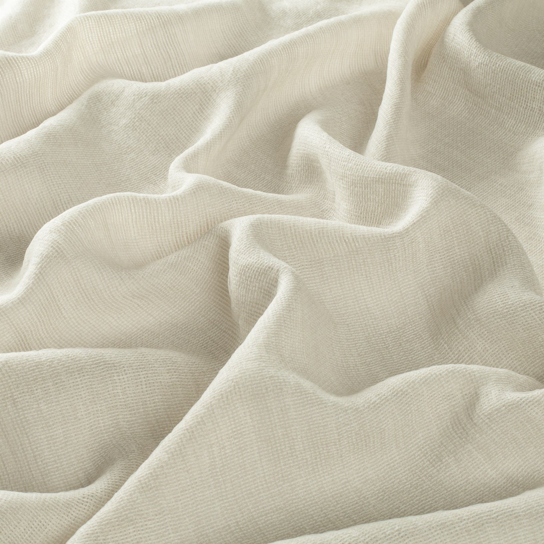 1 6970 074 Casual Jab Anstoetz Halbtransparente Gardinenstoffe Creme Beige
