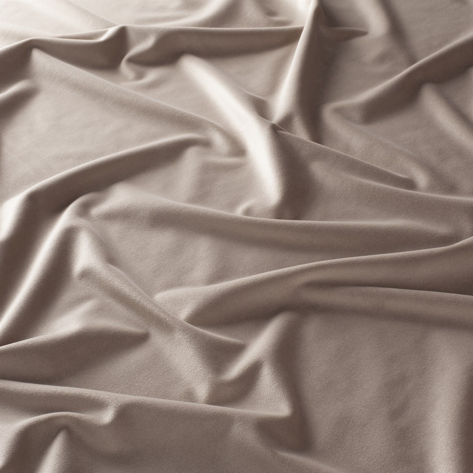 Ch2992 073 Heavens Gate Exklusiver Samt Velvet Vorhangstoff Polsterstoff Beige