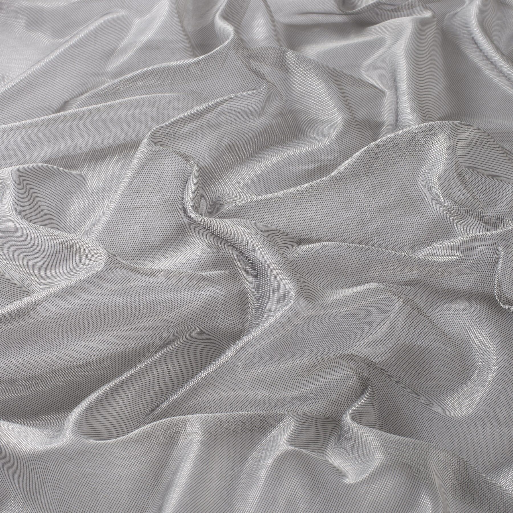 1 6846 092 Moyo Jab Transparente Gardinen Meterware Grau