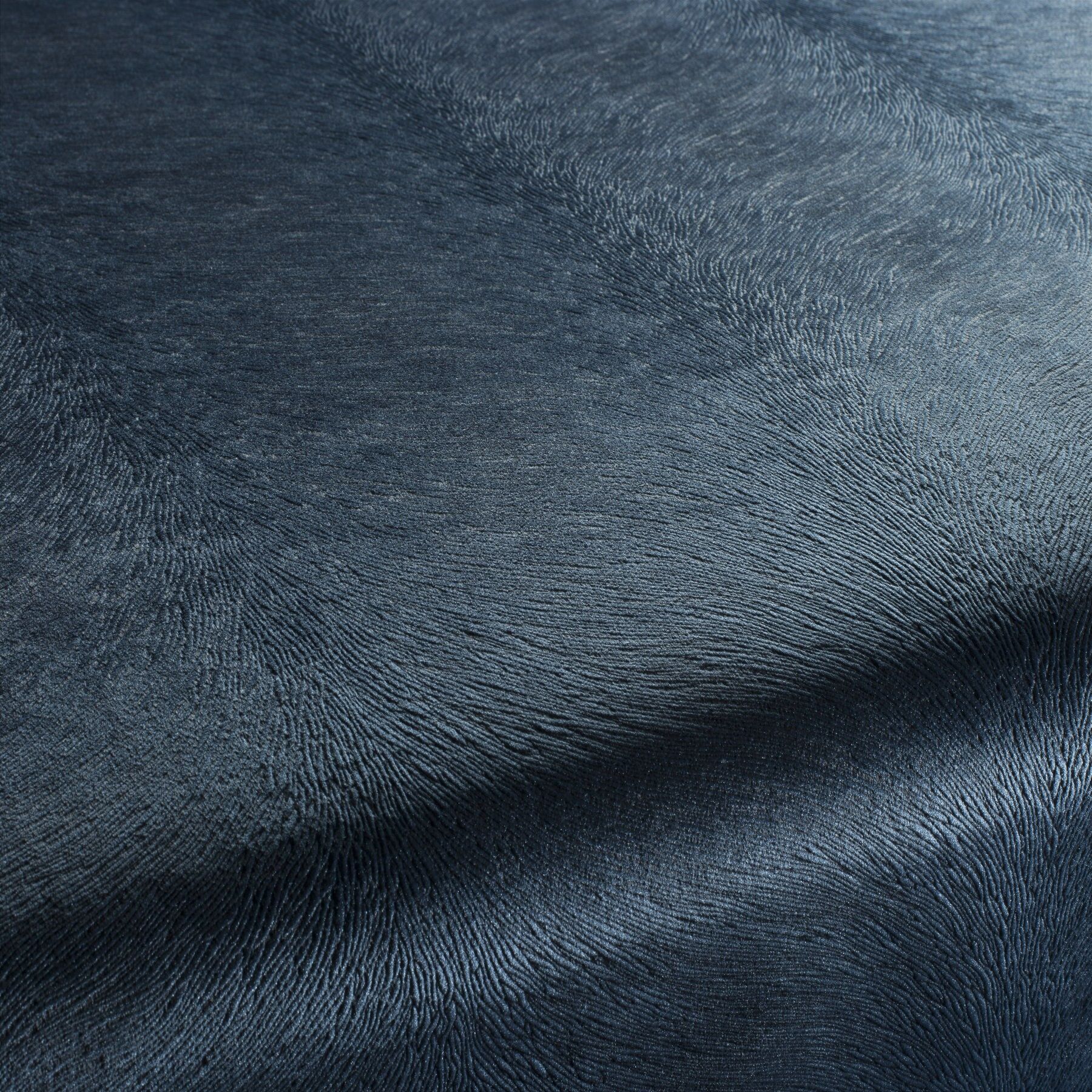 Ca1292 051 Pistoia Velvet Exklusive Italienische Samt Moebelstoffe Stoffe Blau