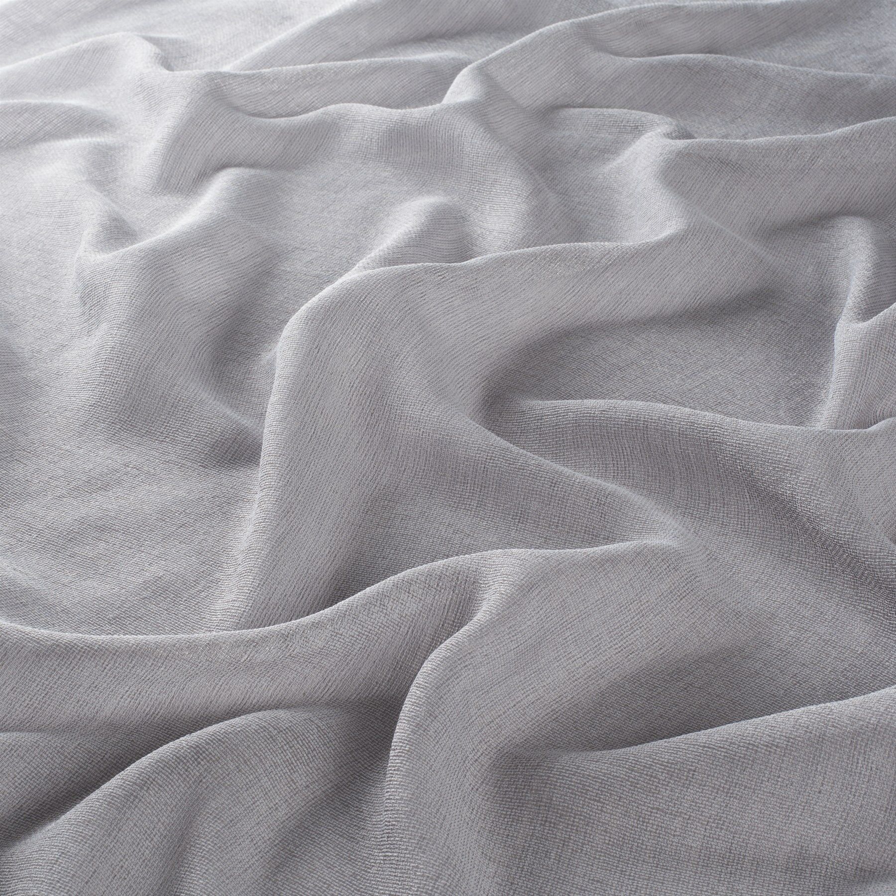 Ja6062 093 Take It Easy Transparente Gardinen Meterware Jab Anstoetz Grau