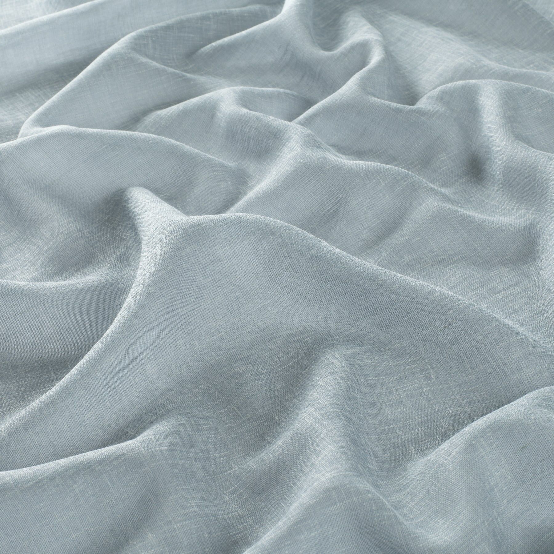 Ch2940 051 Elaine Italienische Leinen Gardinen Chivasso Landhausstil Mordern Blau