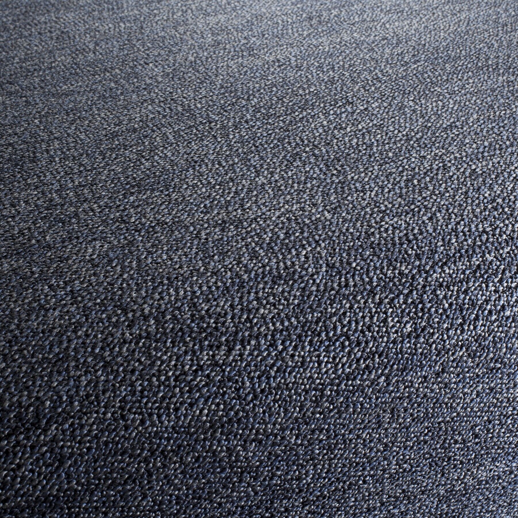 Ja1032 052 Louie Jab Moebelstoffe Grob Meliert Blau