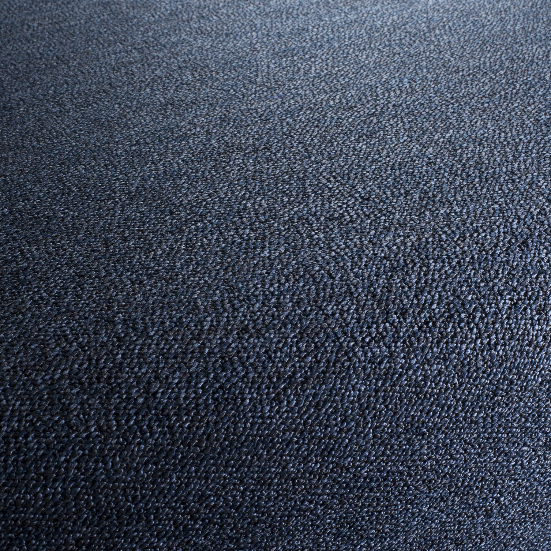 Ja1032 054 Louie Jab Moebelstoffe Grob Meliert Blau