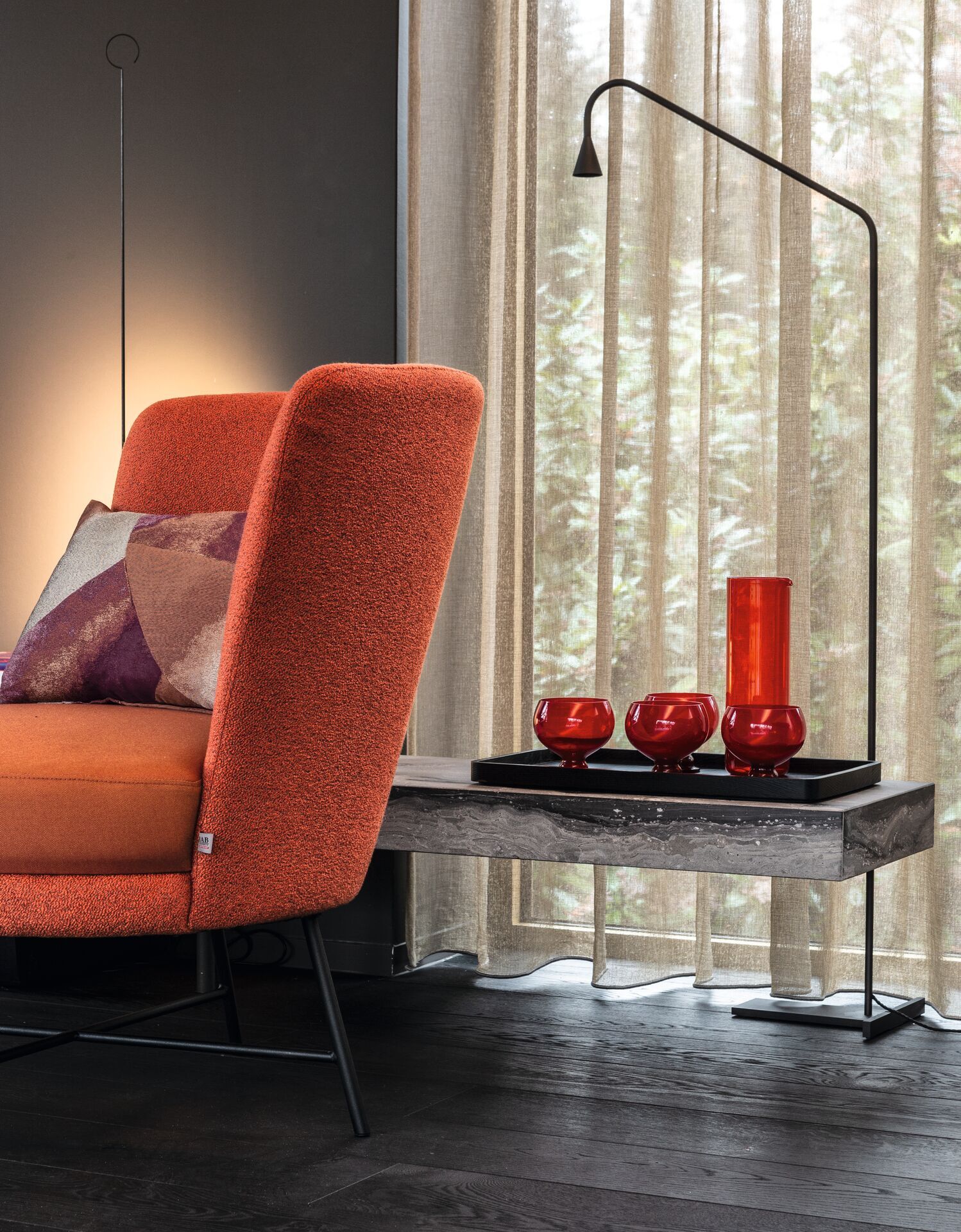 Take It Easy Transparente Gardine Jab Anstoetz