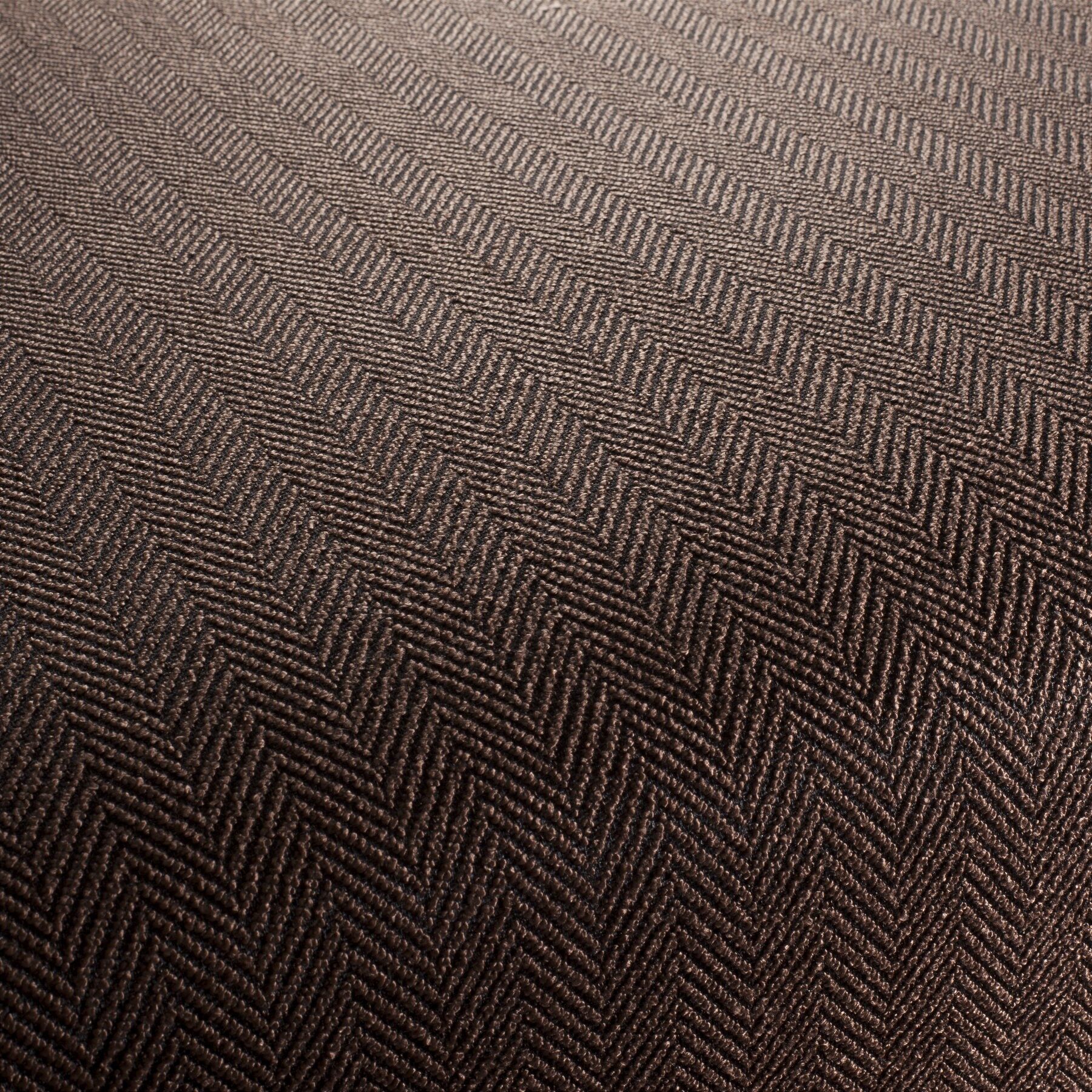Ja2063 023 Cassia Jab Polsterstoff Fischgraet Gemustert Braun