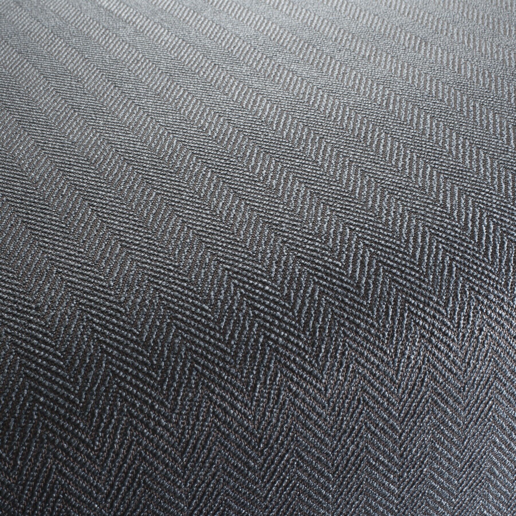 Ja2063 050 Cassia Jab Polsterstoff Fischgraet Gemustert Blau Grau