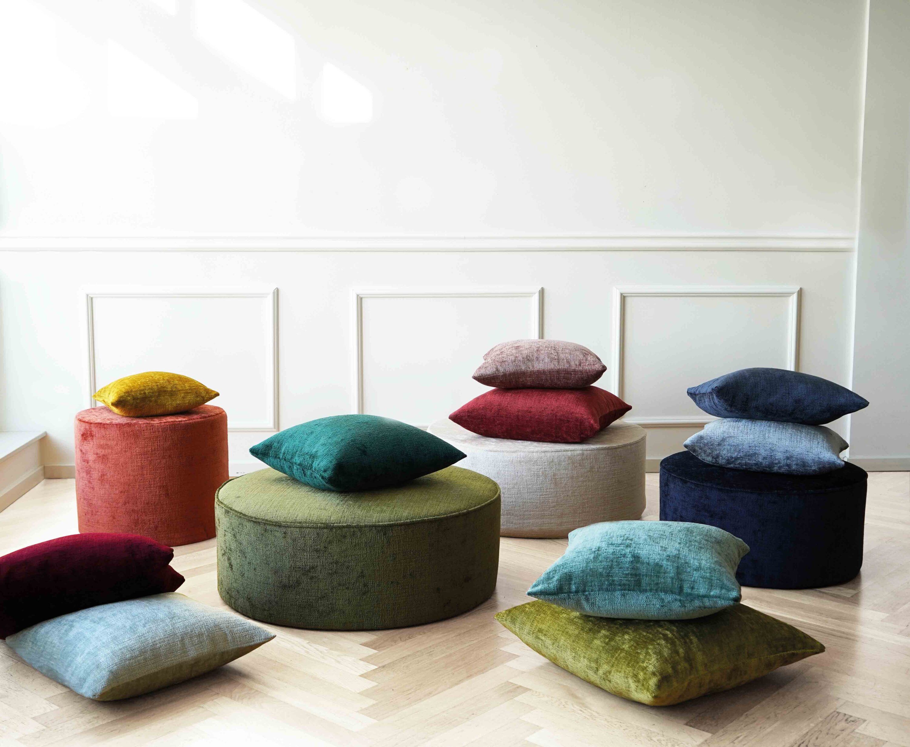 Molino Kollektion Hoepke Weicher Chenille Stoff Polsterstoff