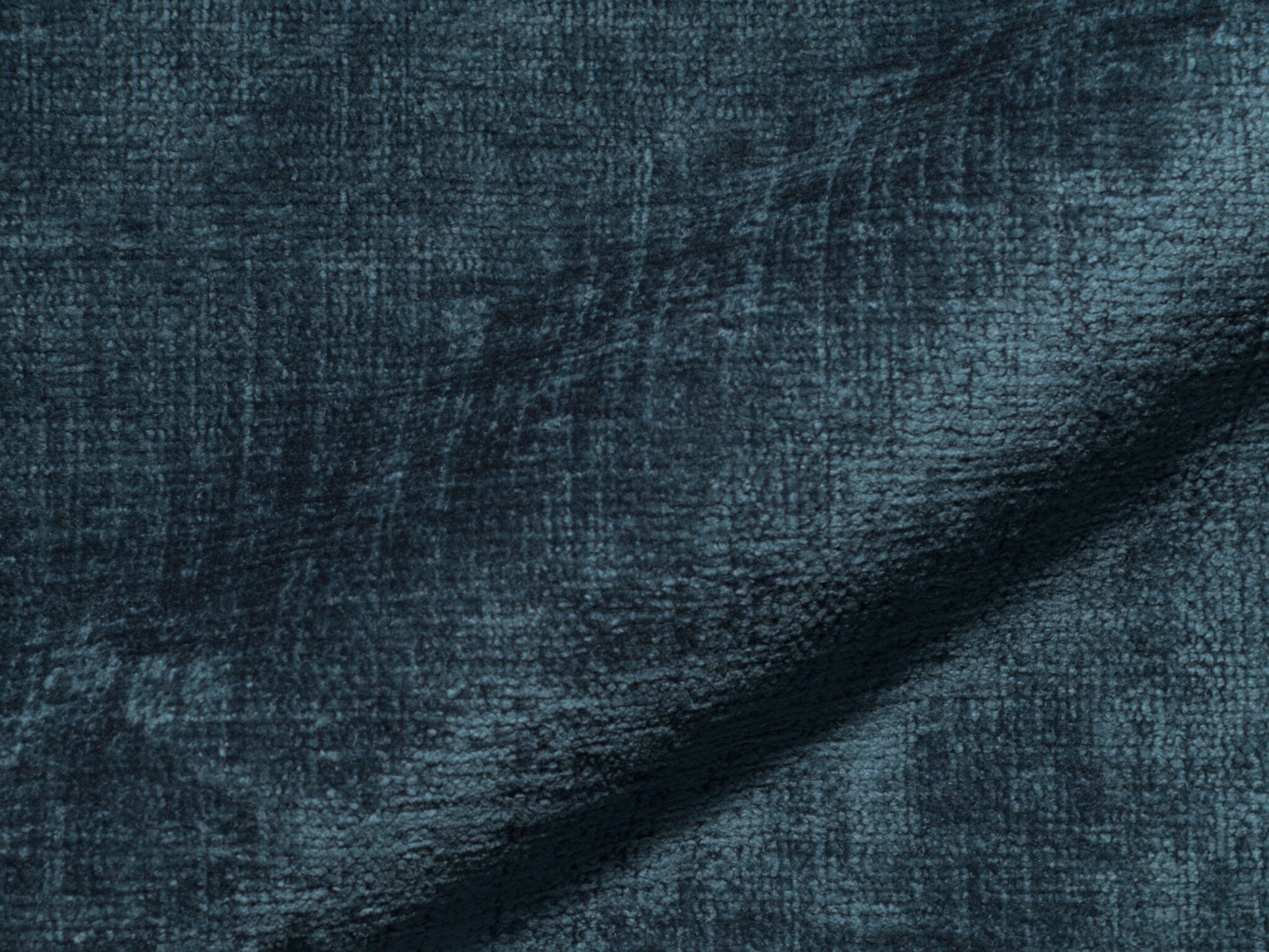 Molino 540 Weicher Chenille Polsterstoff Moebelstoff Hoepke Blau