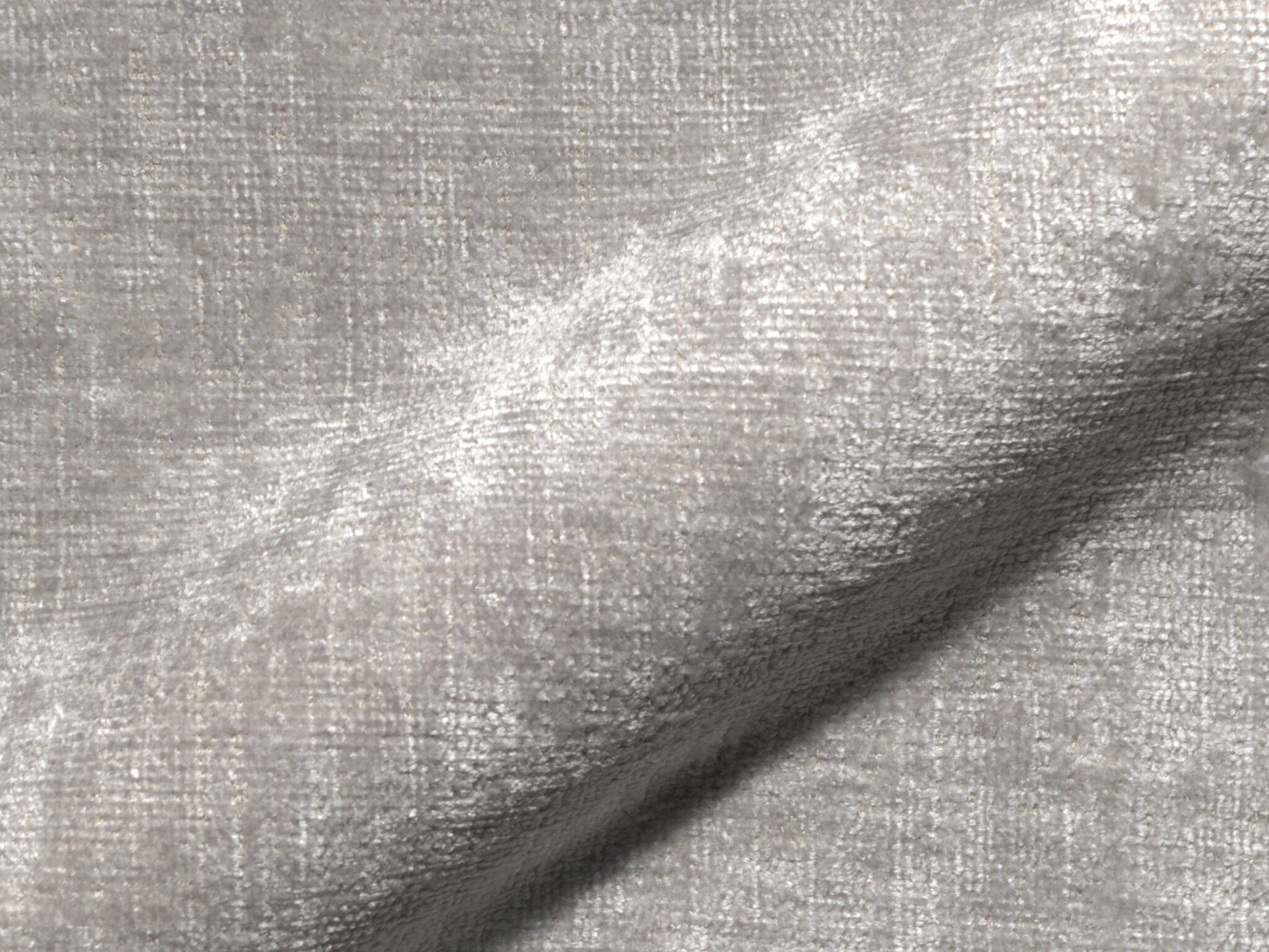 Molino 546 Weicher Chenille Polsterstoff Moebelstoff Hoepke Weiss