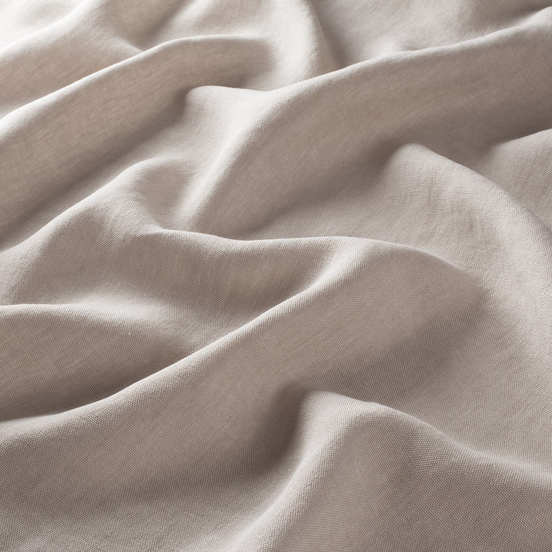 Ch2985 073 Honest Reboot Leinen Vorhang Beige