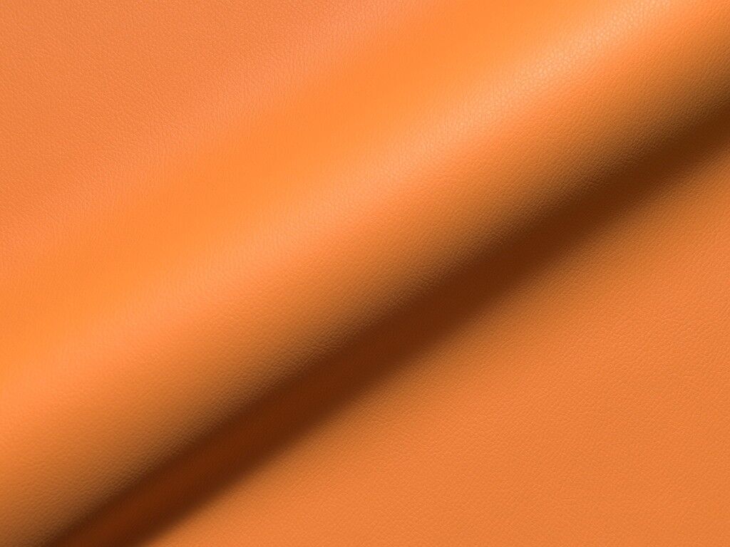 Cordoba 545 Kunstleder Glatt Meterware Orange