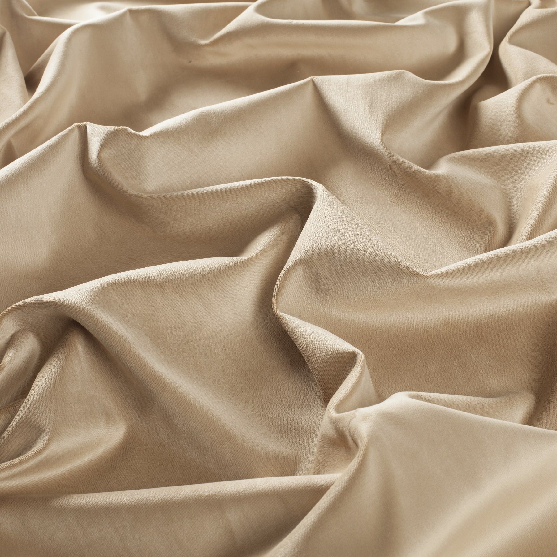 1 6847 079 Lennox Samt Vorhaenge Und Moebelstoff Beige