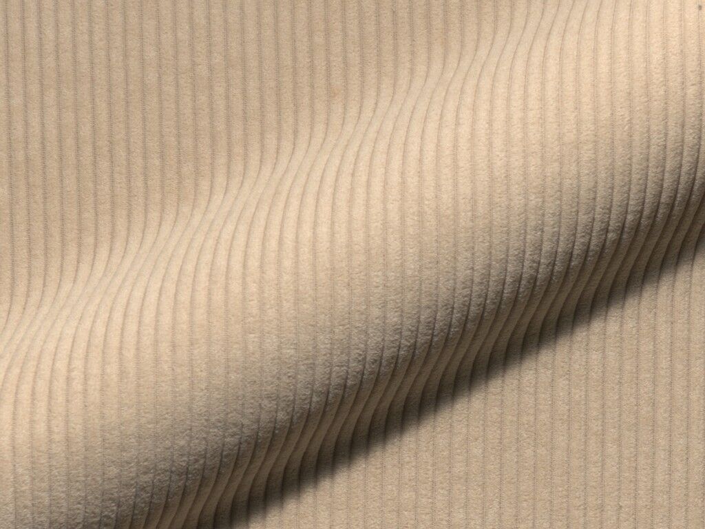 Aluna 240 Hoepke Polsterstoff Meterware Feincord Beige